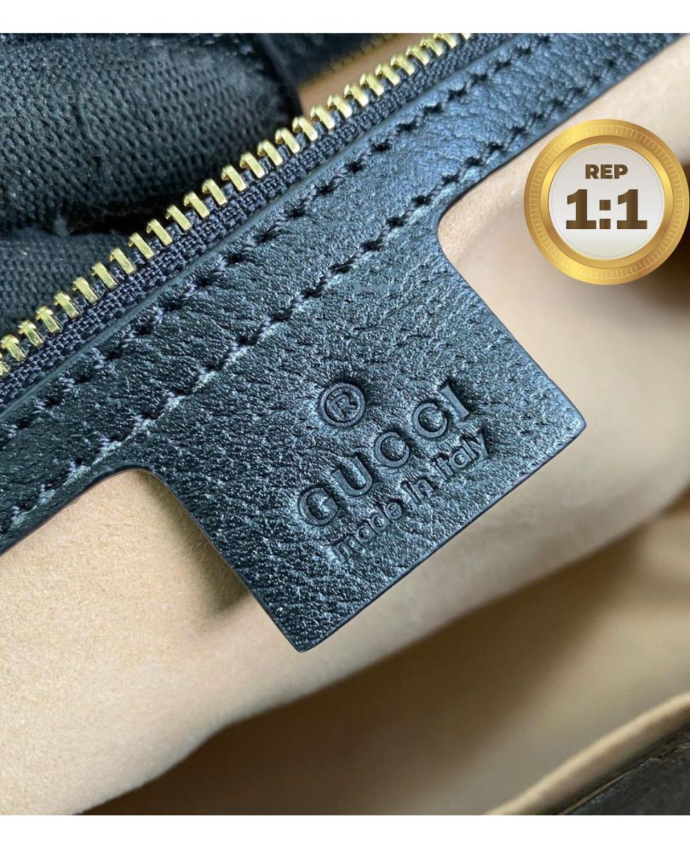 1:1 Replica Gucci Ophidia Medium Tote Black For Women 15in/38cm GG 631685 CWG1A 1060