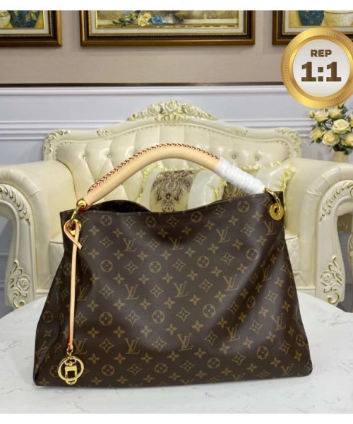 1:1 Replica Louis Vuitton Artsy MM Monogram Canvas For Women 16.1in/41cm LV M44869