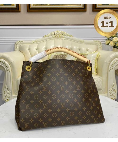 1:1 Replica Louis Vuitton Artsy MM Monogram Canvas For Women 16.1in/41cm LV M44869