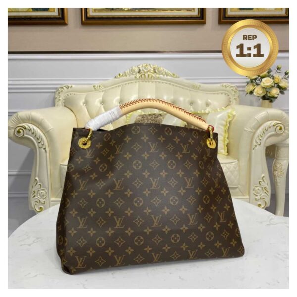 1:1 Replica Louis Vuitton Artsy MM Monogram Canvas For Women 16.1in/41cm LV M44869