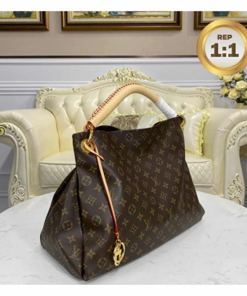 1:1 Replica Louis Vuitton Artsy MM Monogram Canvas For Women 16.1in/41cm LV M44869