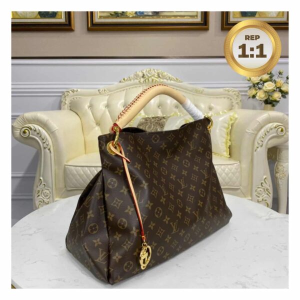 1:1 Replica Louis Vuitton Artsy MM Monogram Canvas For Women 16.1in/41cm LV M44869