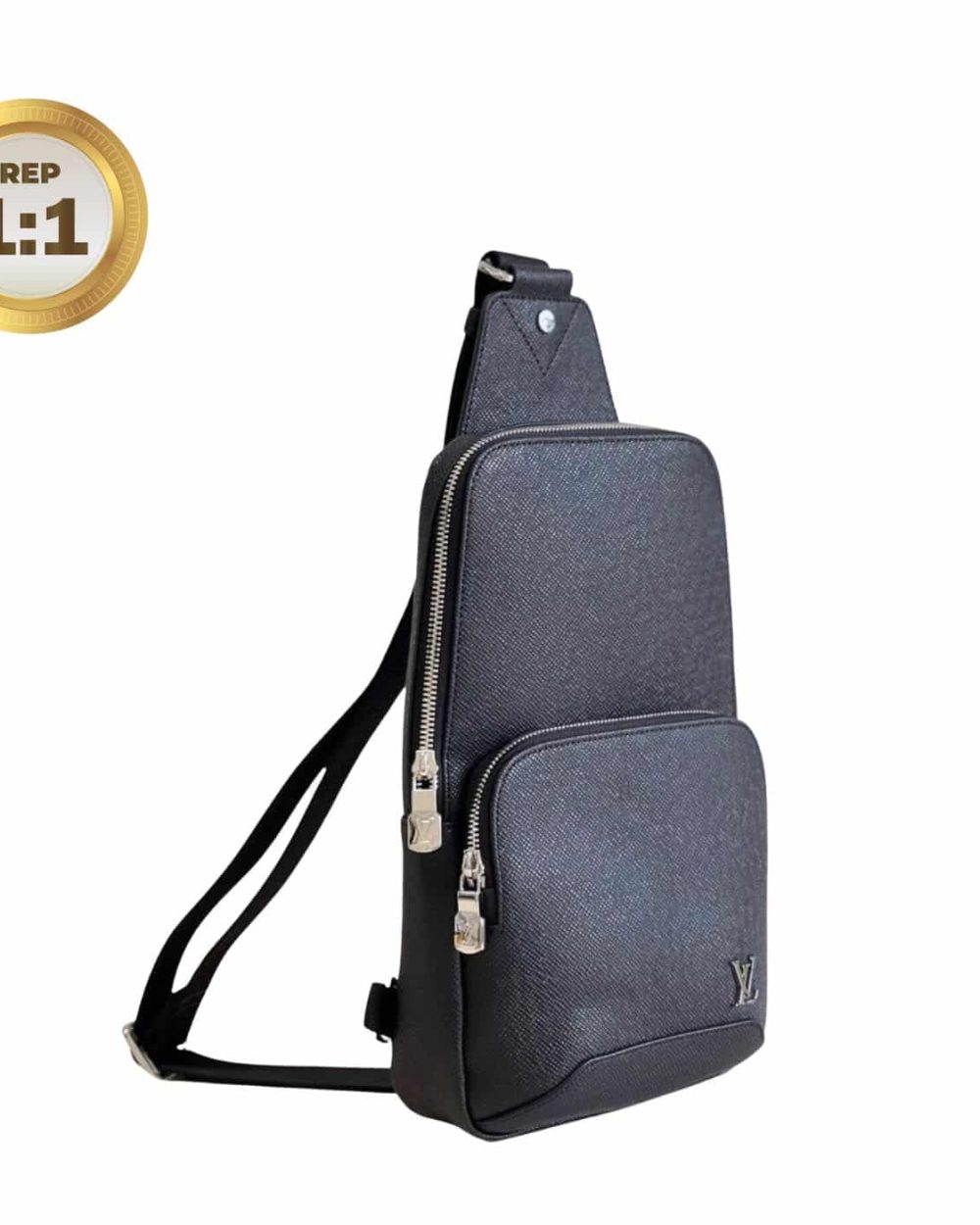 1:1 Replica Louis Vuitton Avenue Sling Bag Black For Women 12.2in/31cm LV M30443