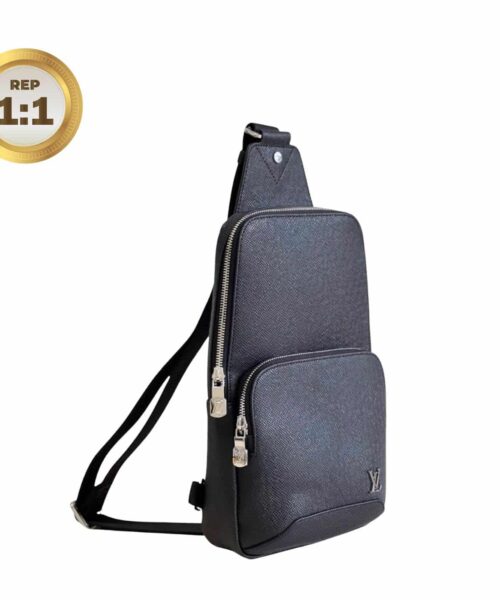 1:1 Replica Louis Vuitton Avenue Sling Bag Black For Women 12.2in/31cm LV M30443