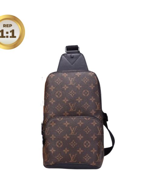 1:1 Replica Louis Vuitton Avenue Sling Bag Brown For Men 12.2in/31cm
