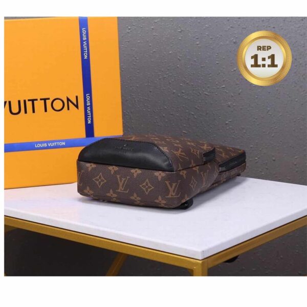 1:1 Replica Louis Vuitton Avenue Sling Bag Brown For Men 12.2in/31cm