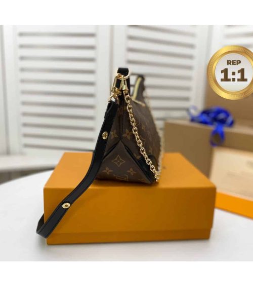 1:1 Replica Louis Vuitton Boulogne Monogram Canvas Brown For Women 11.4in/29cm LV M45831