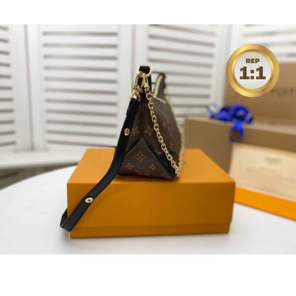 1:1 Replica Louis Vuitton Boulogne Monogram Canvas Brown For Women 11.4in/29cm LV M45831