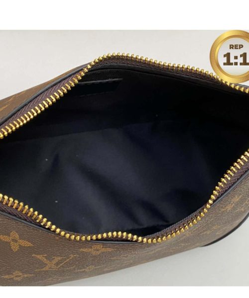 1:1 Replica Louis Vuitton Boulogne Monogram Canvas Brown For Women 11.4in/29cm LV M45831