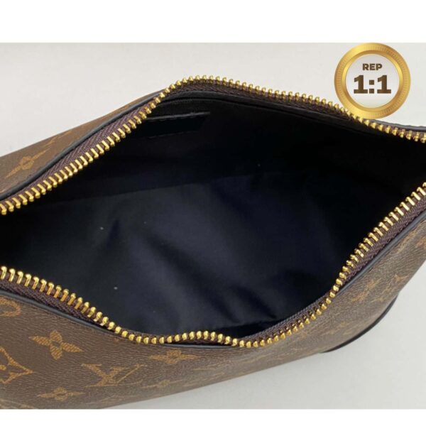 1:1 Replica Louis Vuitton Boulogne Monogram Canvas Brown For Women 11.4in/29cm LV M45831