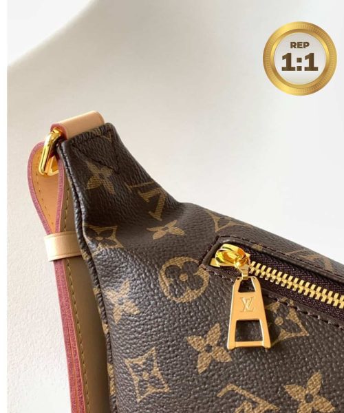1:1 Replica Louis Vuitton Bumbag Monogram Canvas Brown For Women 14.5in/37cm M43644