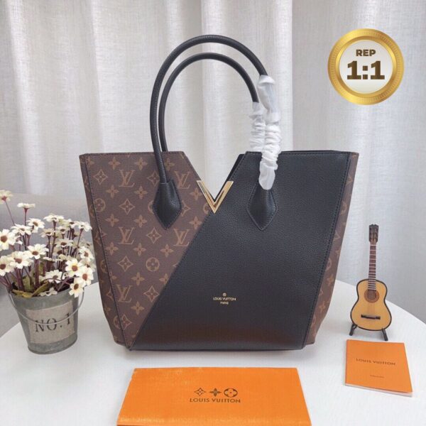 1:1 Replica Louis Vuitton Kimono Tote Bag Brown For Women 39cm M41856