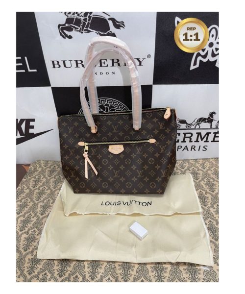 1:1 Replica Louis Vuitton Lena MM Monogram Canvas Brown For Women 16.5in/42cm LV M42267
