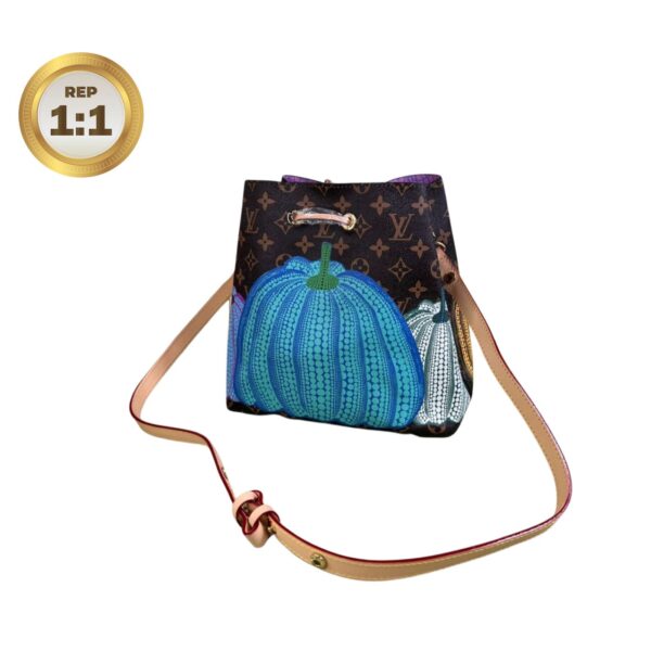 1:1 Replica Louis Vuitton LV x YK Neonoe MM Brown For Women 10.2in/26 cm M46473