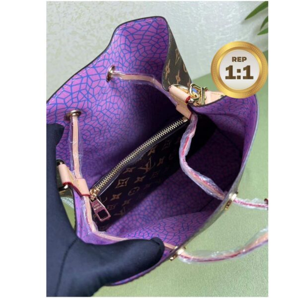 1:1 Replica Louis Vuitton LV x YK Neonoe MM Brown For Women 10.2in/26 cm M46473