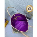 1:1 Replica Louis Vuitton LV x YK Neverfull MM Bag Brown For Women 12.2in/31cm M46468
