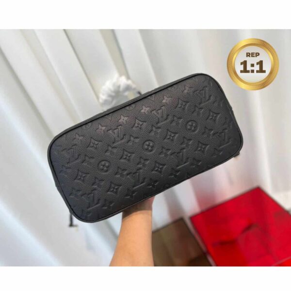 1:1 Replica Louis Vuitton Neverfull MM Tote Bag Black For Women 12.2in/31cm M45685