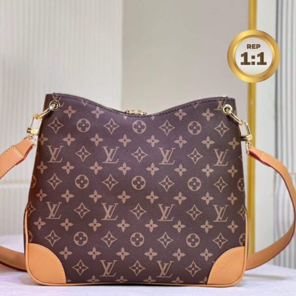 1:1 Replica Louis Vuitton Odeon PM Monogram Canvas Brown For Women 11in/28cm LV M45354
