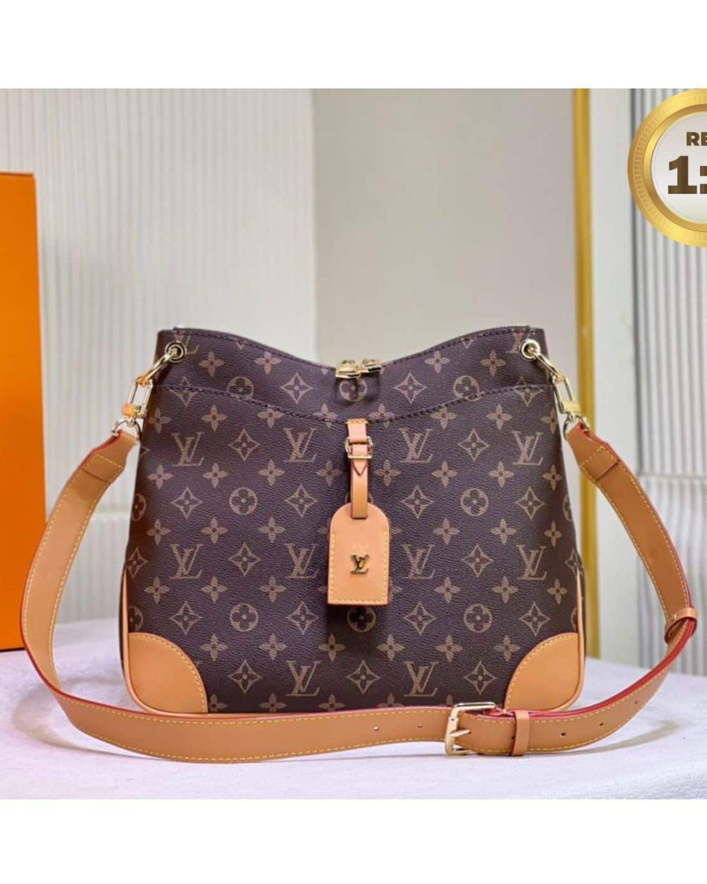 1:1 Replica Louis Vuitton Odeon PM Monogram Canvas Brown For Women 11in/28cm LV M45354