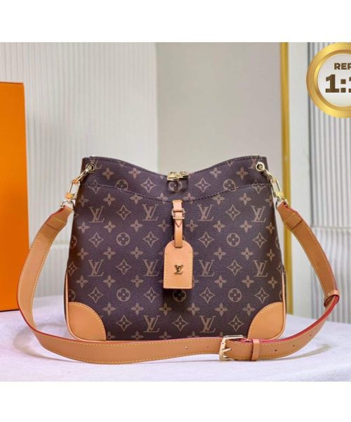 1:1 Replica Louis Vuitton Odeon PM Monogram Canvas Brown For Women 11in/28cm LV M45354