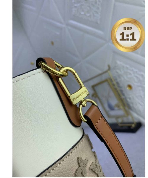 1:1 Replica Louis Vuitton On My Side MM Tote Bag Grey For Women 12in/31cm M53825