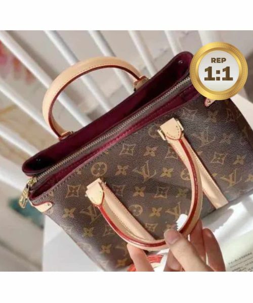 1:1 Replica Louis Vuitton Open BB Bag Brown For Women 27cm M44576