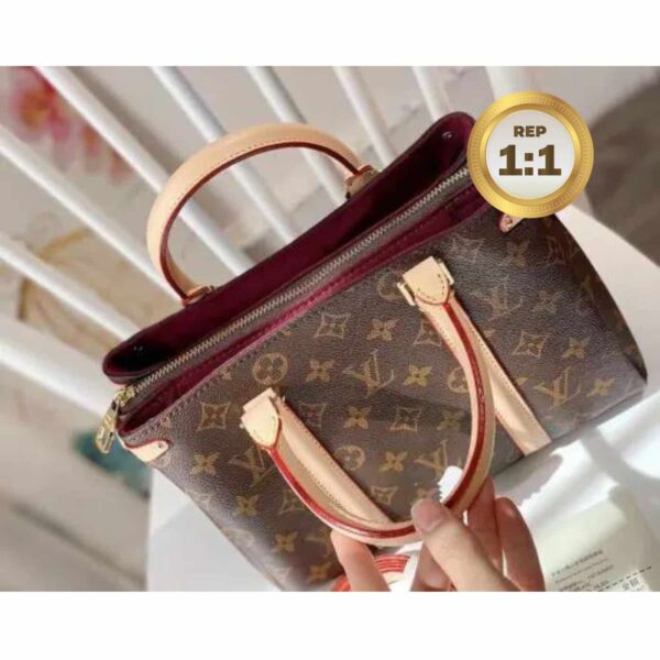 1:1 Replica Louis Vuitton Open BB Bag Brown For Women 27cm M44576