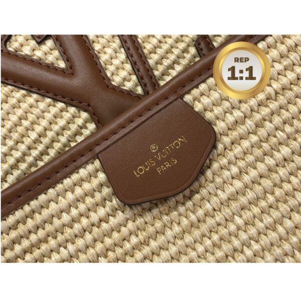 1:1 Replica Louis Vuitton Saint Jacques Raffia Brown For Women 22.4in/57cm LV M59963