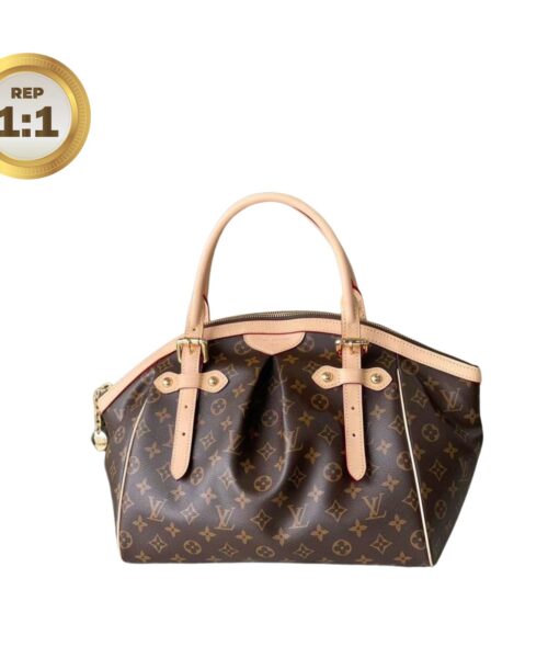 1:1 Replica Louis Vuitton Tivoli PM Bag Monogram Canvas Brown 14.2in/36cm For Women LV M40143