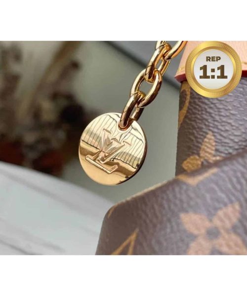 1:1 Replica Louis Vuitton Tivoli PM Bag Monogram Canvas Brown 14.2in/36cm For Women LV M40143