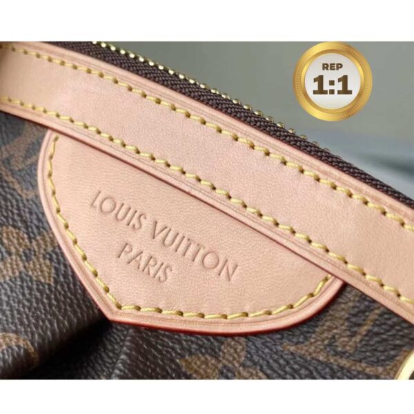 1:1 Replica Louis Vuitton Tivoli PM Bag Monogram Canvas Brown 14.2in/36cm For Women LV M40143