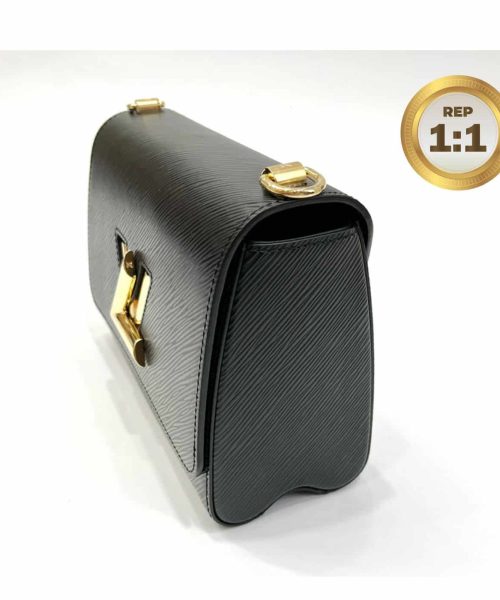 1:1 Replica Louis Vuitton Twist MM Epi Black For Women 9.4in/23cm