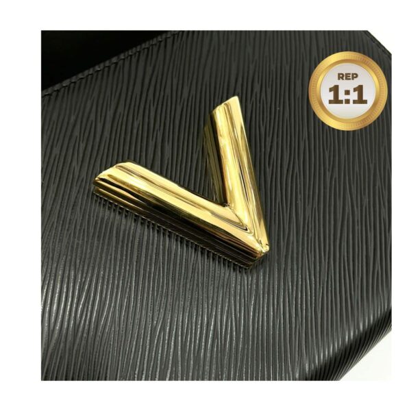 1:1 Replica Louis Vuitton Twist MM Epi Black For Women 9.4in/23cm
