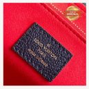 1:1 Replica Louis Vuitton Vavin MM Monogram Empreinte Navy Blue For Women 9.8in/25cm LV M43925