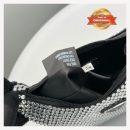 1:1 Replica Prada Satin Mini-Bag With Crystals Silver For Women 8.6in/22cm 1BC515_2AWL_F0T7O_V_OOO