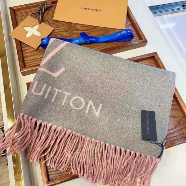 Reykjavik Scarf Light Grey And Pink For Women 