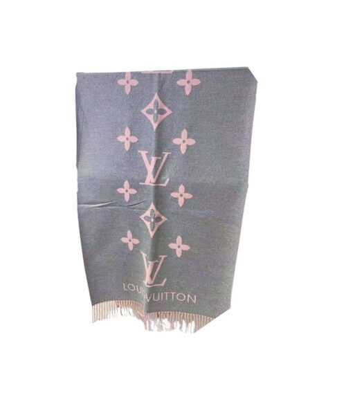 Reykjavik Scarf Light Grey And Pink For Women