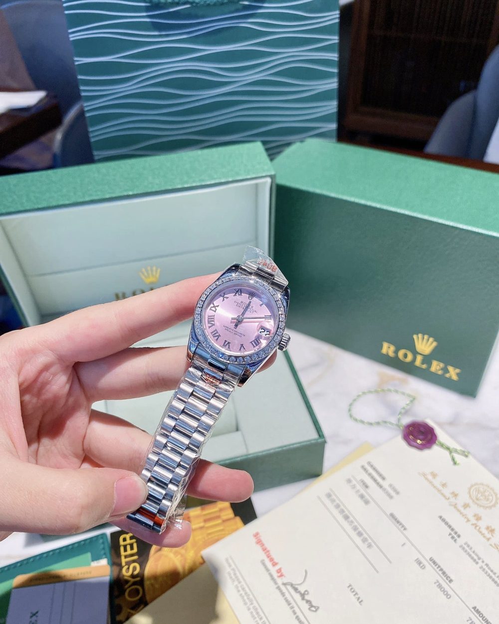 RL013 - OYSTER PERPETUAL DATE JUST 31mm Watch