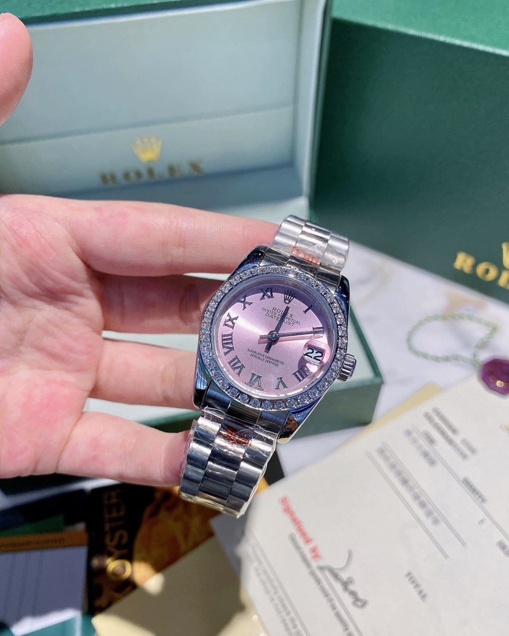 RL013 - OYSTER PERPETUAL DATE JUST 31mm Watch