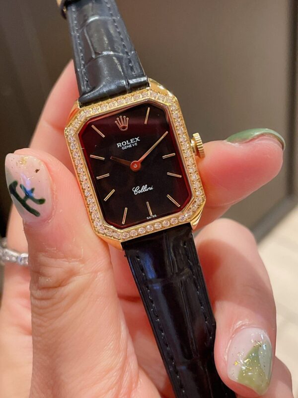 Rolex Cellini 24mm Gold Toned For Women