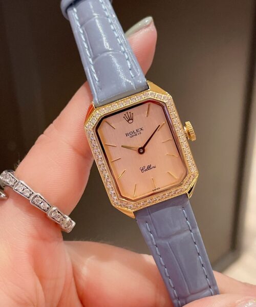 Rolex Cellini 24mm Gold Toned For Women