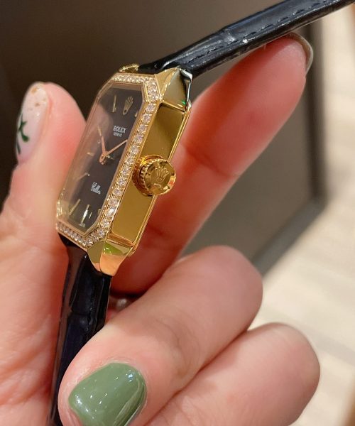 Rolex Cellini 24mm Gold Toned For Women