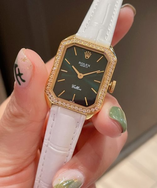 Rolex Cellini 24mm Gold Toned For Women