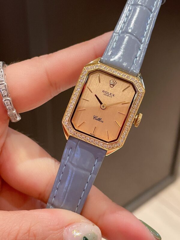 Rolex Cellini 24mm Gold Toned For Women