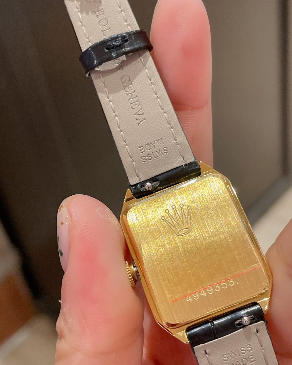 Rolex Cellini 24mm Gold Toned For Women