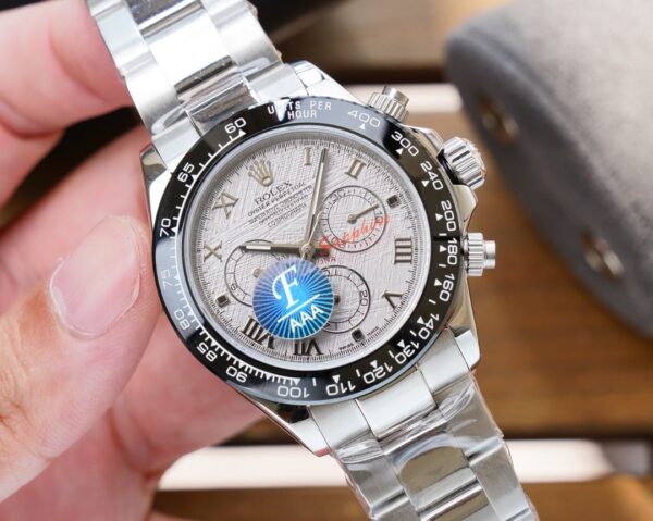 Rolex Cosmograph Daytona 40mm Silver Toned For Men 116515LN