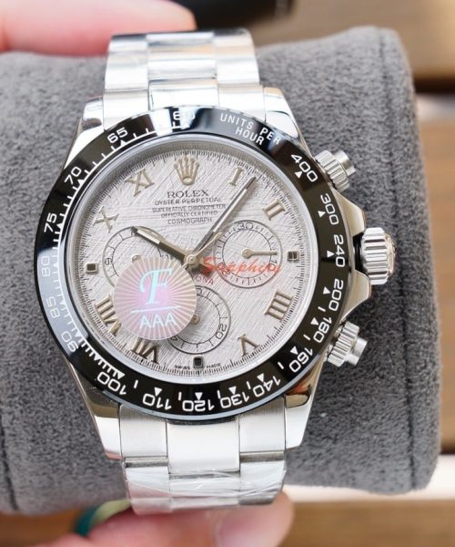 Rolex Cosmograph Daytona 40mm Silver Toned For Men 116515LN