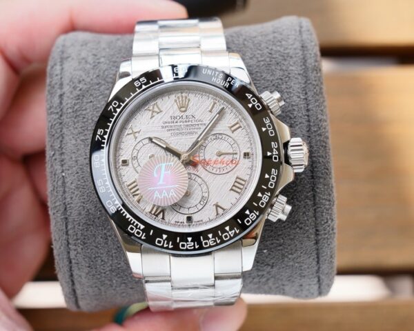 Rolex Cosmograph Daytona 40mm Silver Toned For Men 116515LN