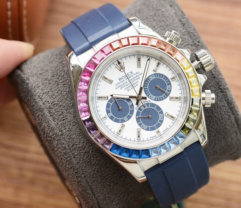 Rolex Cosmograph Daytona 40mm Silver Toned For Men