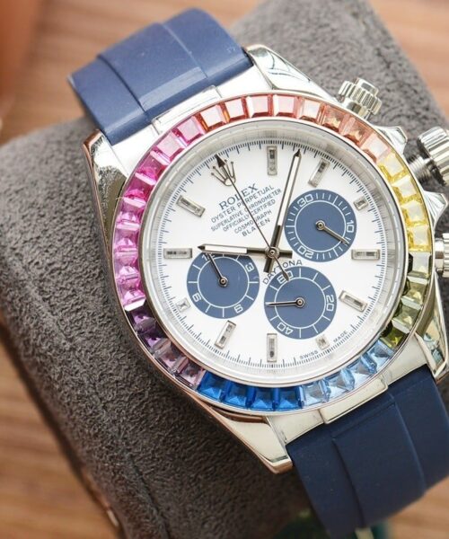 Rolex Cosmograph Daytona 40mm Silver Toned For Men